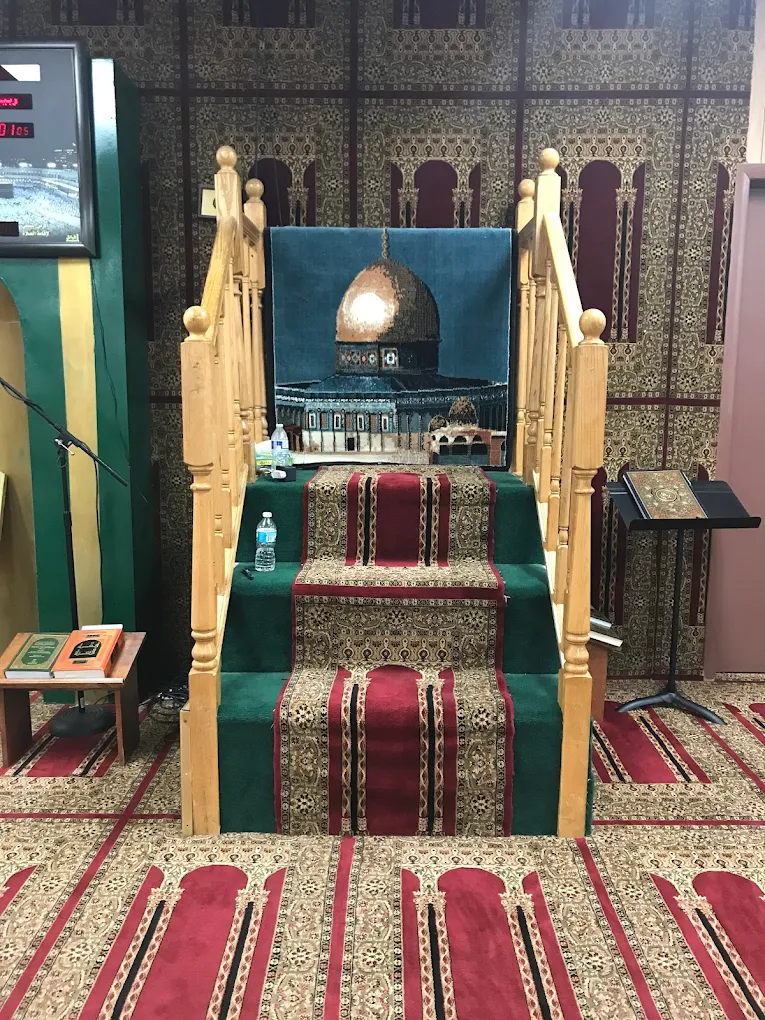 The mihrab at Masjid Al-Muhajireen